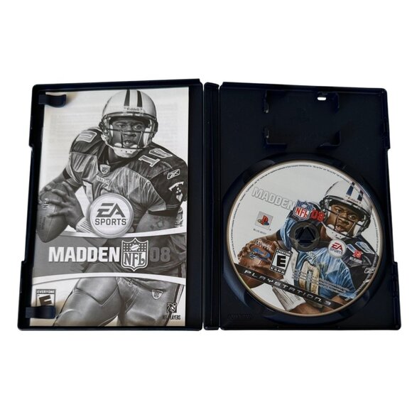 Madden NFL 08 PS2 Game With Manual & Case - Picture 3 of 3